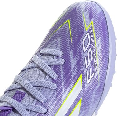 Дитячі футбольні бутси Adidas F50 SPARKFUSION League W Mid Turf - Violet Tone, Lucid Lemon, Purple Rush, 37 1/3 EU