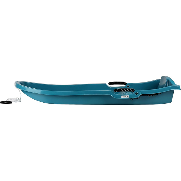 Санки STIGA Pacer Bio для дітей з гальмом, біопластик, Duo Aqua