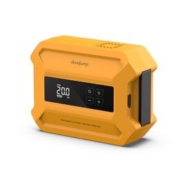 Електричний насос для SUP-дошки dwndpump 20 PSI: інтелектуальний двоступеневий компресор для надування та здування, портативний акумуляторний насос для сапбордів, човнів та кемпінгових наметів, помаранчевий