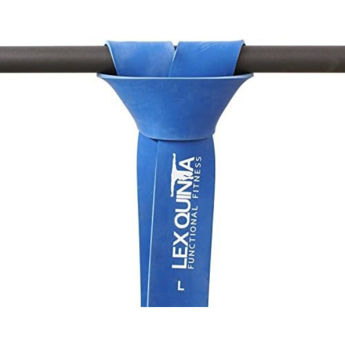 Lex Quinta Power Band – фітнес-стрічка для підтягувань, 6 рівнів, еспандер опірний L, підтримка до 80 кг