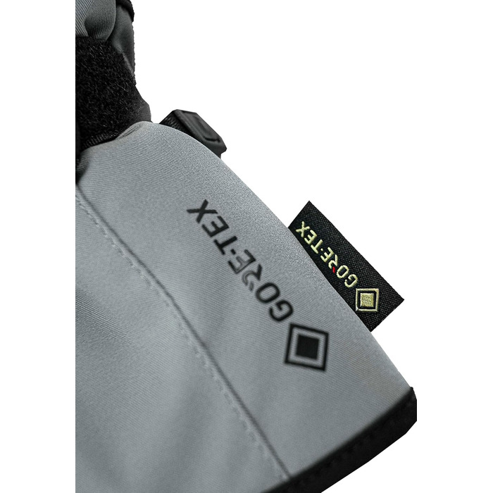 Унісекс лижні рукавички Reusch Morris Gore-Tex, водонепроникні, дихаючі, теплі, чоловічі, розмір 10.5, сірі-чорні