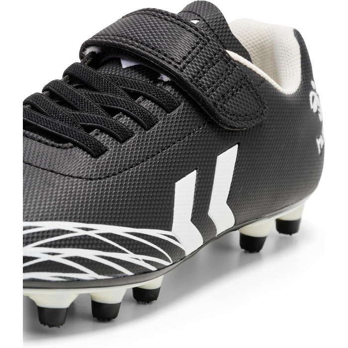 Дитячі футбольні бутси Hummel Star F.G. Jr. - чорно-білі, 31 EU