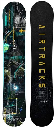 Сноуборд Airtracks для чоловіків Freestyle/Freeride Wide Flat Rocker 160 см