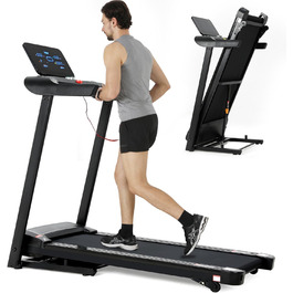 Бігова доріжка Novonova SY-T1507: 1-14 км/год, LED-дисплей, 12 програм, складаний