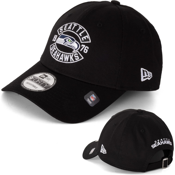 Кепка New Era 9FORTY Limited Edition (Seattle Seahawks) - Чорна