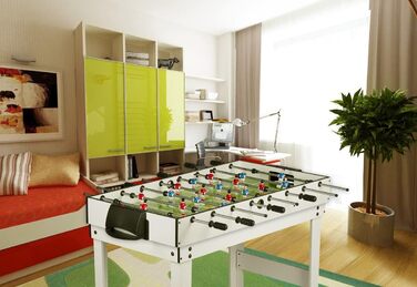 Leomark Multigame дерев'яний ігровий стіл 4в1 - пінг-понг, більярд, хокей, футбол. З аксесуарами, від 8 років