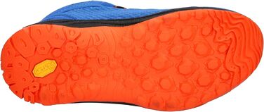 Черевики для трекінгу та піших прогулянок Brütting для дівчаток (27 EU, блакитний/оранжевий)