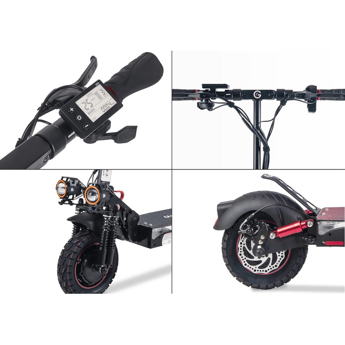 Електросамокат Urban Glide eCross XL — позашляховий, великий розмір