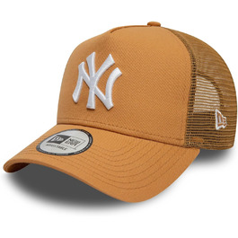 Кепка бейсболка New Era MLB New York Yankees - A-Frame Truckercap, регульована, розмір універсальний
