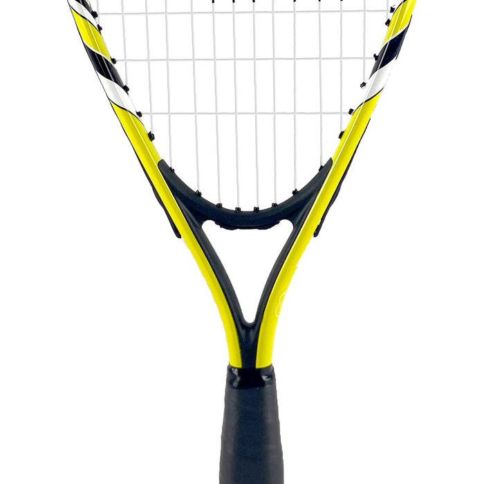 Дитячий набір для швидкого бадмінтону VICFUN Speed-Badminton 100: 2 ракетки, 3 волани, преміум-чохол, жовто-чорний