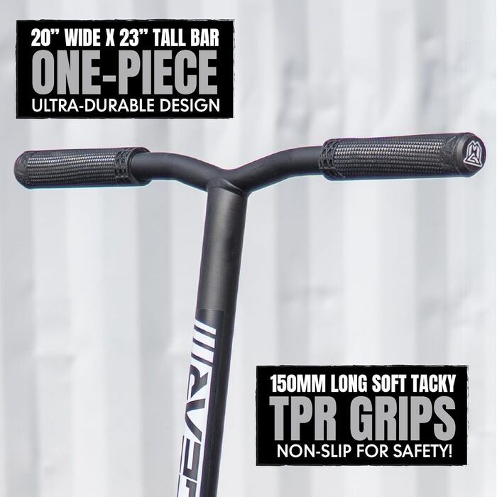 Скутер для трюків Madd Gear MG3 Zen чорний/чорний – для дітей 8-12 років