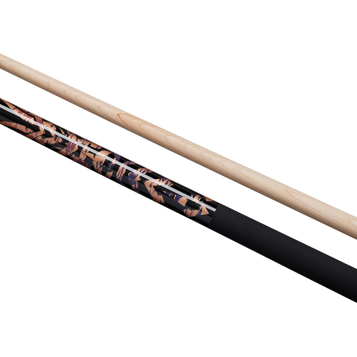 POWERGLIDE Burner Billardqueue: Більярдний кий з наконечником 10 мм, чорний, мідний, рожево-золотий, фіолетовий