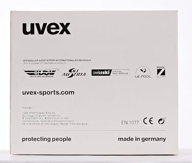 Гірськолижний шолом з візором uvex HLMT 600, унісекс, для дорослих