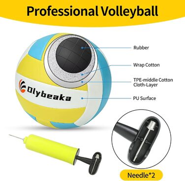 Портативний волейбольний набір для вулиці: регульована висота, з міцними кріпленнями, сумка в комплекті, 20ft, чорний та зелений