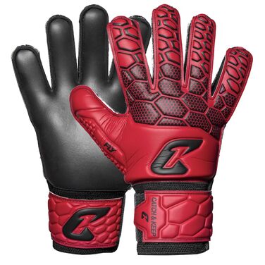 Воротарські рукавиці дитячі CATCH & KEEP Kralle Junior Pro 3.0 Dragon Grip (розмір 3-7) для футболу з підтримкою великого пальця