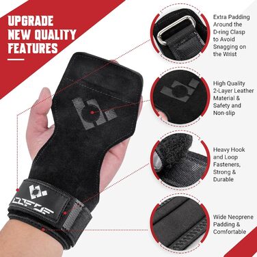 Підтримуючі ремені COFOF для важкої атлетики, бодібілдингу та силових тренувань. Спеціально розроблені для підйому великих ваг, професійні ремені для жінок та чоловіків, колір: чорний.