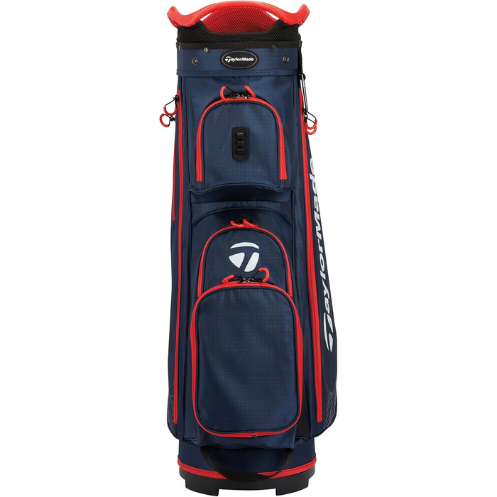 Сумка для гольфу TaylorMade Pro Stand & Cart Bag Navy/Red, для використання з гольф-карт