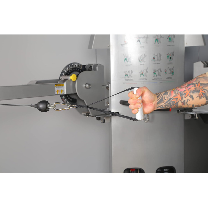 Набір аксесуарів для тренажерів KYLIN SPORT: гумки, ручки, карабіни, ремені, фітнес-петлі