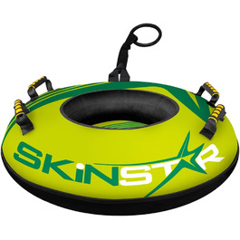 Тюбінг надувний SkinStar Profi Snow Tube 100 см, зелено-салатовий, для катання по снігу
