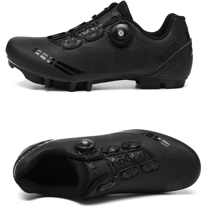 Велотуфлі для чоловіків та жінок XXXX MTB, Radsportschuhe, Mountainbike, кросівки, дихаючі, для активного відпочинку, велосипедні, Spin MTB, 36-47 EU, білий (39 EU, чорний)