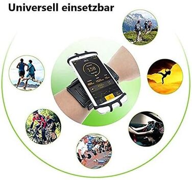 Спортивна підставка для смартфонів CoverKingz 4.0-7.0 дюймів - рукав для телефону з кишенькою для ключів, для бігу (Блакитний)