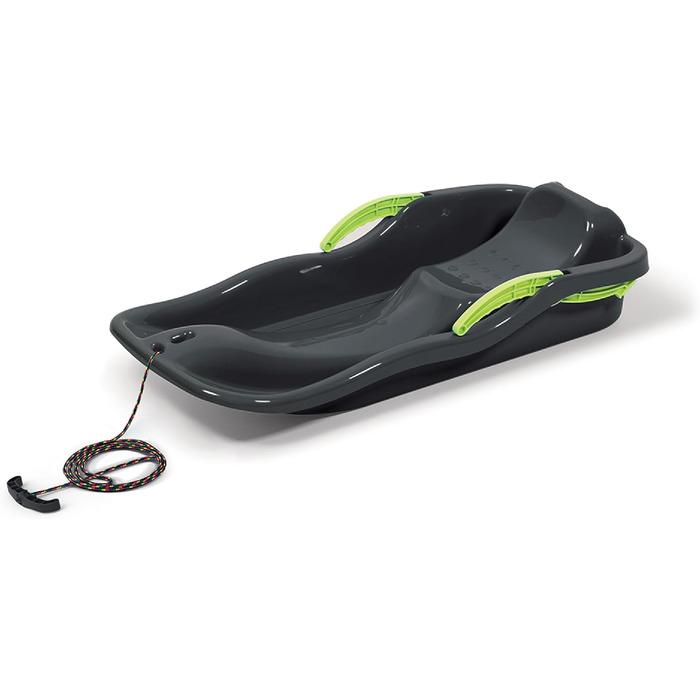 Санки Prosperplast Race (2 шт., антрацит/червоний) - швидкі, міцні, для швидких заїздів, 87x40x18 см