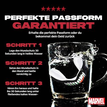 Захист зубів Venom для спорту: дорослі та діти. Захисний капу для контактних видів спорту (ругбі, ММА, бокс, кікбоксинг, джудо, хокей)