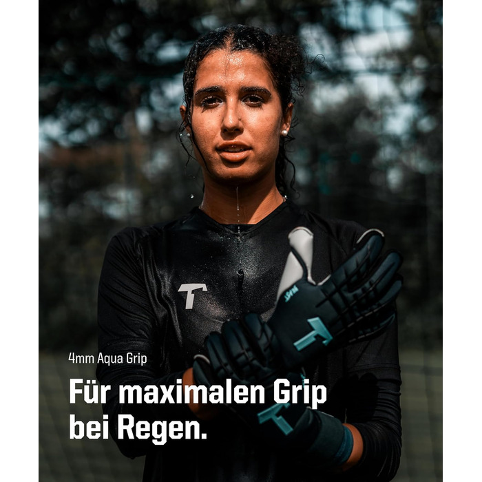 Воротарські рукавички T1TAN Profi Beast 3.0 Petrol: Розміри 6-11, для дорослих та підлітків