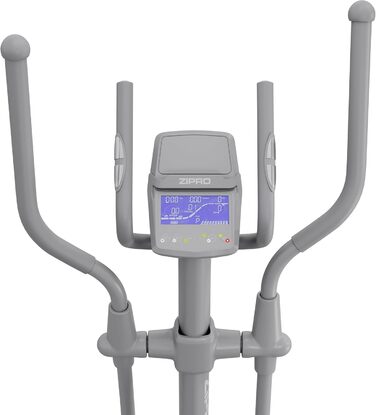 Zipro Crosstrainer Wave: еліптичний тренажер для дому, 32 рівні опору, Bluetooth, підставка для iPad, до 120 кг