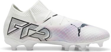 Дитячі футбольні бутси PUMA Future 7 Pro Fg/Ag Jr - біло-чорно-рожеві, 28 EU