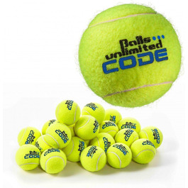 Topspin Balls Unlimited Code Blue тенісний м'яч, безтисковий, для тренувань, 60 шт. у мішку