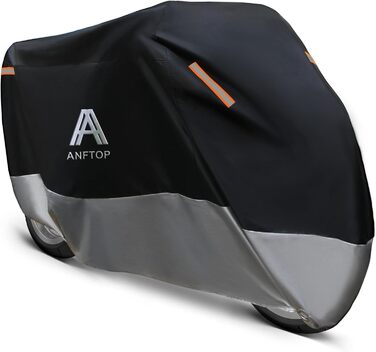 Захисний чохол для мотоцикла Motorrad, зимовий, водонепроникний, 210D, 275x105x125 см