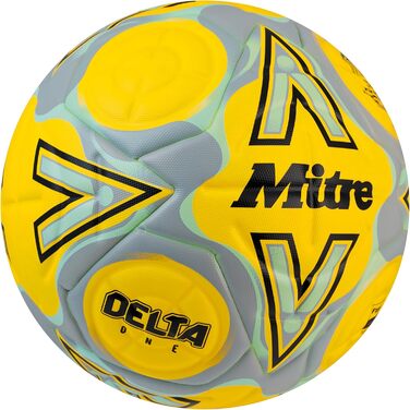 Футбольний м'яч Mitre Delta, підвищена зносостійкість, висока точність, для тренувань і матчів