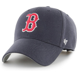 Кепка MLB Boston Red Sox MVP, унісекс, регульована, червоний логотип, темно-синій