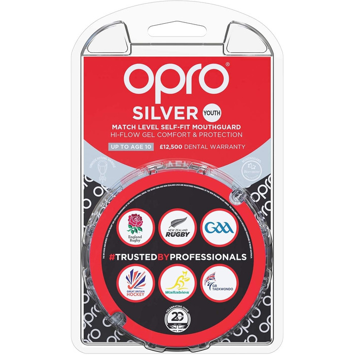 Захисна капа OPRO Silver для регбі, хокею, ММА, боксу, баскетболу та інших контактних видів спорту