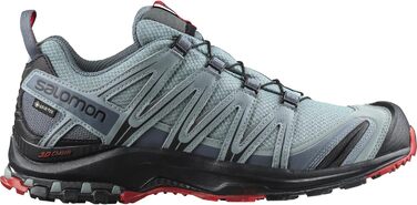 Чоловічі трекінгові черевики Salomon XA PRO 3D Gore-TEX 44 2/3 EU Lead Black Barbados Cherry