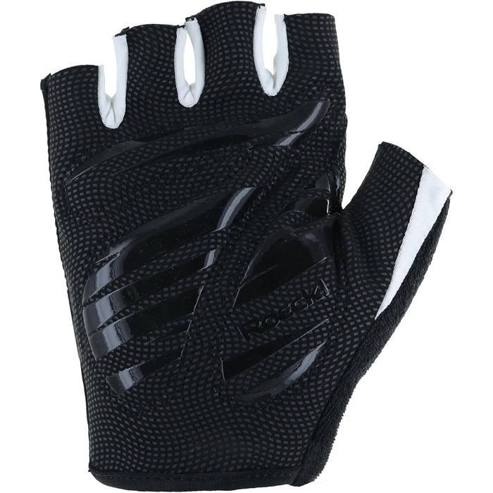 Велосипедні рукавички Roeckl Sports Basel 2 Performance, унісекс, чорний/білий, розмір 6-12