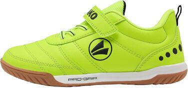 Спортивне взуття JAKO для залу: дитячі кросівки для залу (34 EU, неоновий жовтий, чорний)