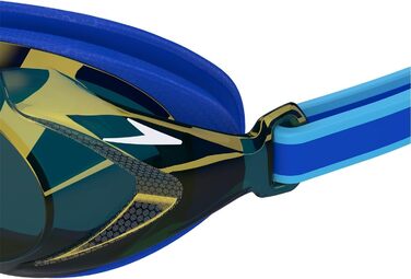 Окуляри для плавання Speedo Vanquisher 3.0 дзеркальні унісекс дитячі, Cobalt Pop