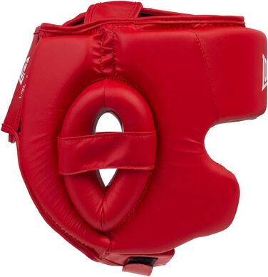Боксерський шолом Lonsdale Stanford S/M червоно-білий, унісекс