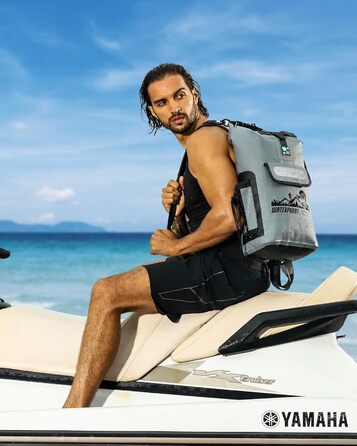 Водонепроникний рюкзак IDRYBAG Dry Bag 40L (сірий) - 30L, 40L, Kajak Dry Bag