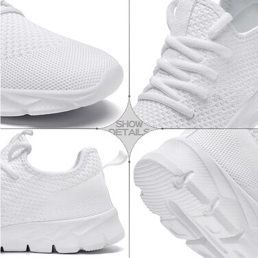 Кросівки для бігу чоловічі ZGPWZWL, легкі літні, розмір 49 EU, білі