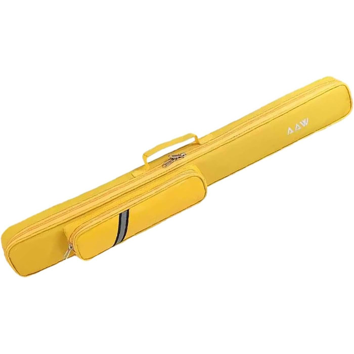 Чохол для кия (біліардний/снукерний) Harilla, сумка для транспортування, з блискавкою, жовтий