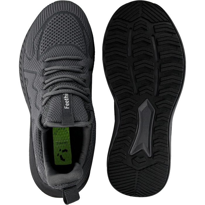 Жіночі кросівки Feethit: дихаючі, легкі, для бігу та фітнесу, outdoor, 42 EU, темно-сірий