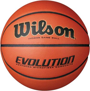 Баскетбольний м'яч Wilson Evolution розмір 6, коричневий, унісекс