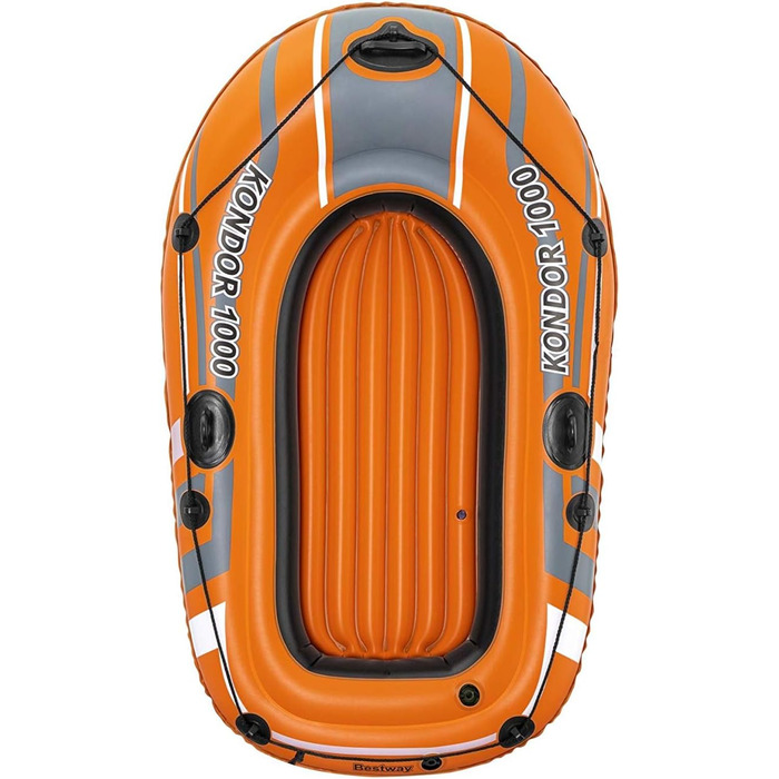 Надувний човен Bestway Kondor 1000, 155x93x30 см, для 1 людини, комплект