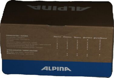 ALPINA PHEOS S V - самозатемнювальна, протиударна та протизапотівна лижна маска для дорослих, 100% UV-захист, чорна матова, універсальний розмір
