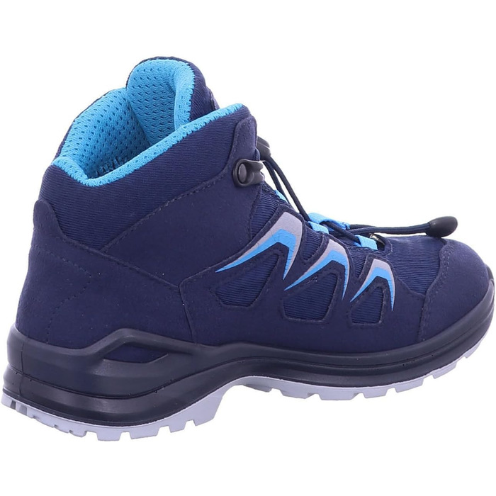 Черевики LOWA Innox EVO GTX QC JR 34 EU Navy/Turquoise - дитячі водонепроникні черевики для активного відпочинку