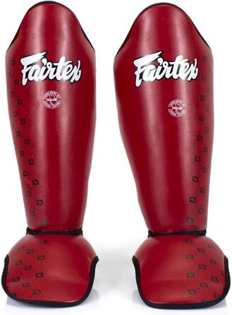 Захист гомілки та стопи Fairtex SP5 Super Comfort, червоний, розмір L