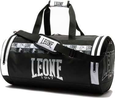 Leone 1947 спортивна сумка Iconic чорна – тренувальна сумка для залу, фітнесу, єдиноборств і подорожей
